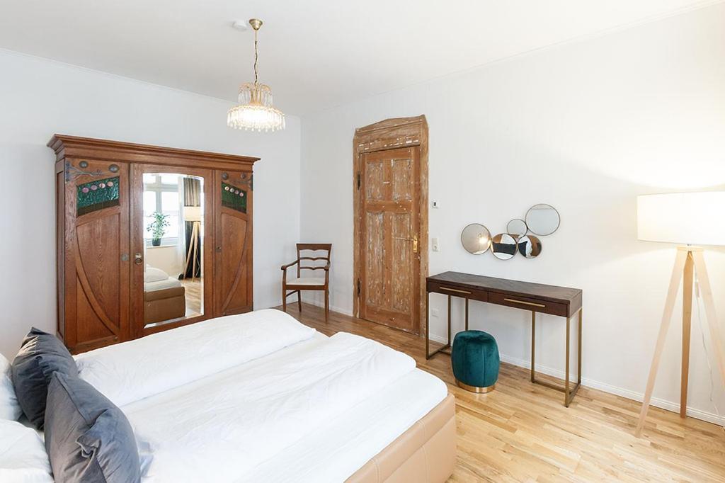 Stilvoll & Ruhig - Zentrale Top-Lage - King Bett Лейпциг Экстерьер фото